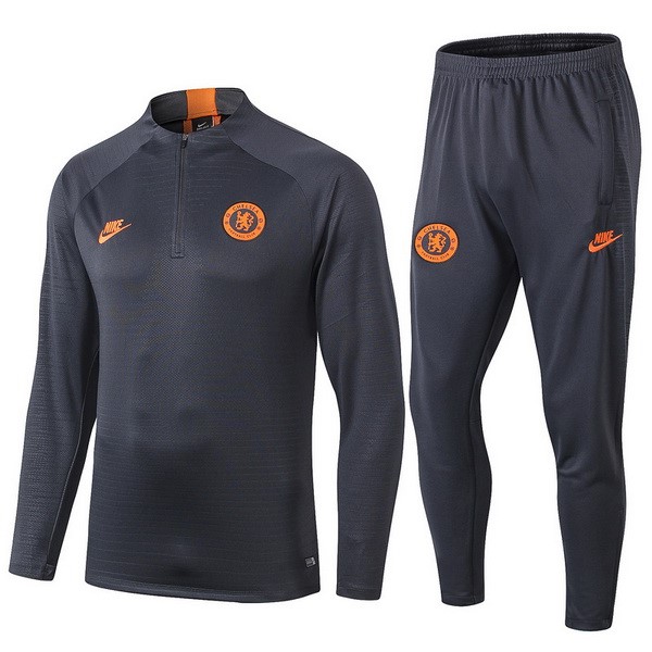 Chandal Chelsea 2019/20 Negro Naranja